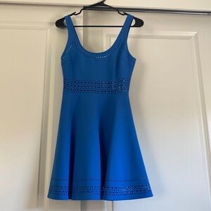 Elizabeth and James blue mini dress with cut outs size 0
